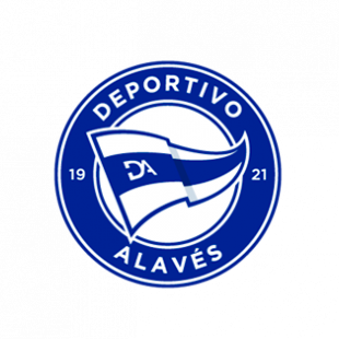 Escudo albiazul del Deportivo Alavés